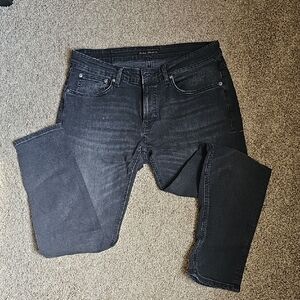 Nudie Dark Gray Skinny Jeans